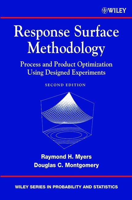 Response surface methodology Cover