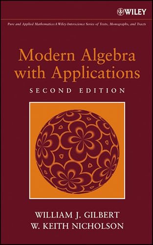 Modern algebra with applications Cover