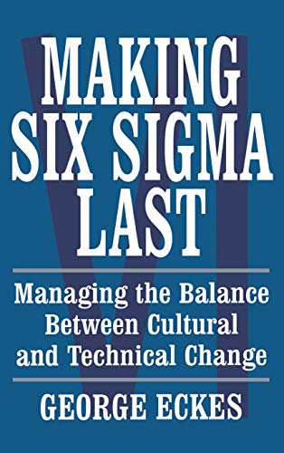 Making Six Sigma Last Cover