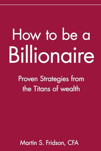 How to be a Billionaire Cover