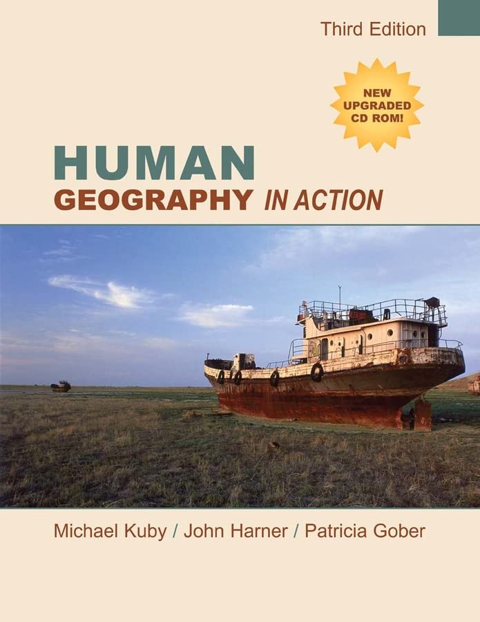 Human geography in action Cover
