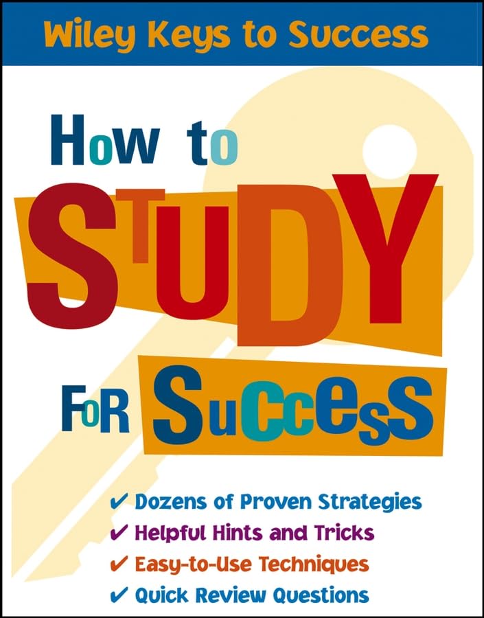 How to study for success. Cover