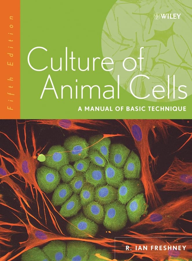 Culture of Animal Cells Cover
