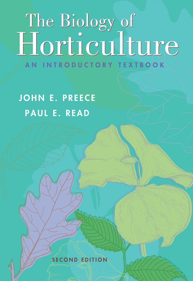 The biology of horticulture Cover