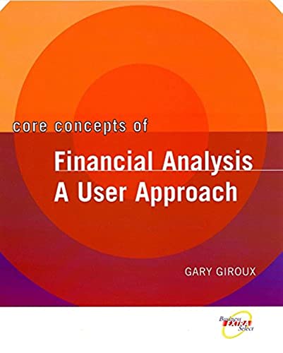 Core Concepts of  Financial Analysis Cover