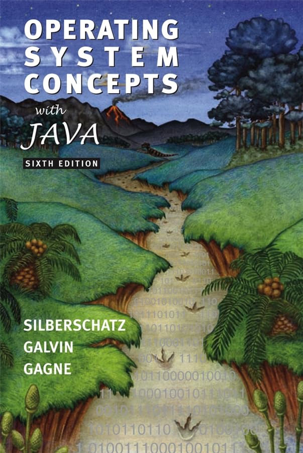 Operating system concepts with Java Cover