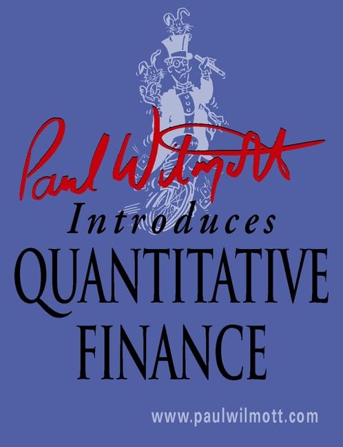 Paul Wilmott Introduces Quantitative Finance Cover