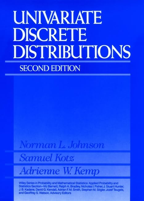 Univariate discrete distributions. Cover
