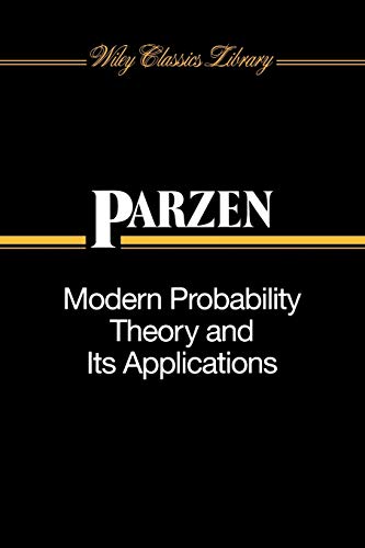 Modern probability theory and its applications Cover