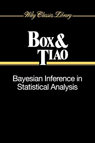 Bayesian inference in statistical analysis Cover