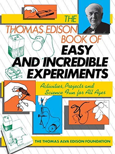The Thomas Edison book of easy and incredible experiments Cover