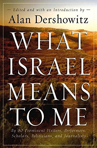 What Israel means to me Cover