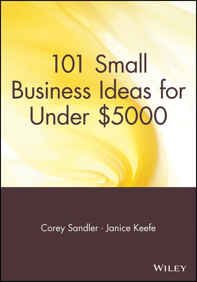 101 Small Business Ideas for Under $5000 Cover