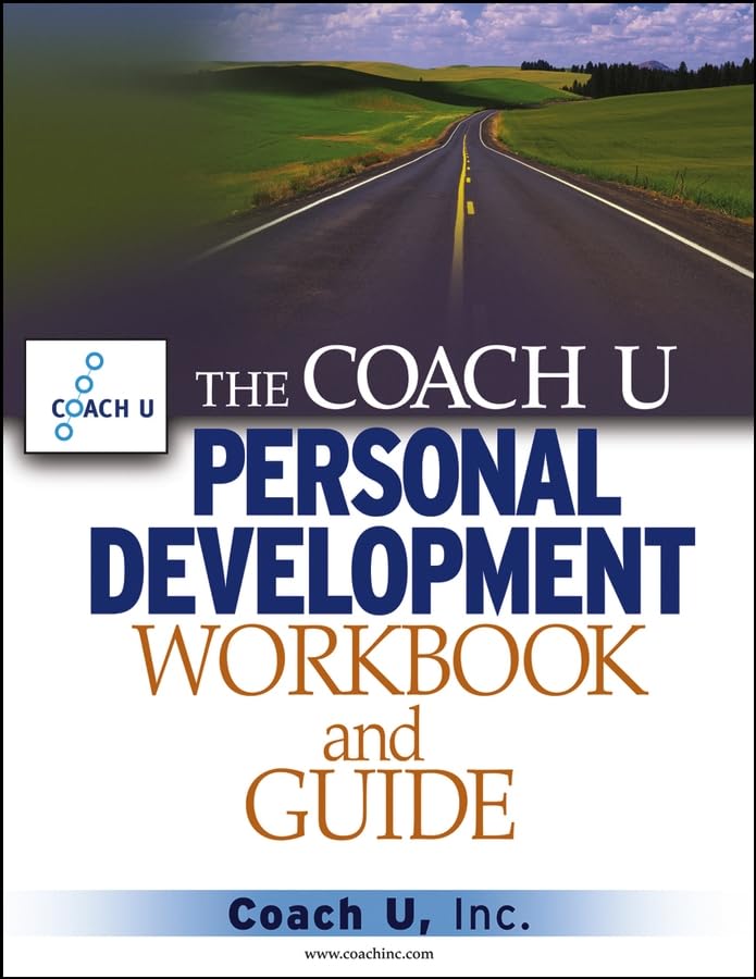The Coach U Personal Development Workbook and Guide Cover