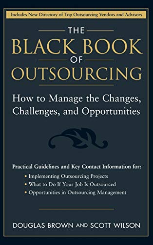 The black book of outsourcing Cover