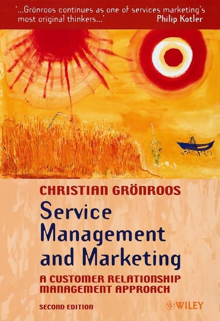 Service management and marketing Cover