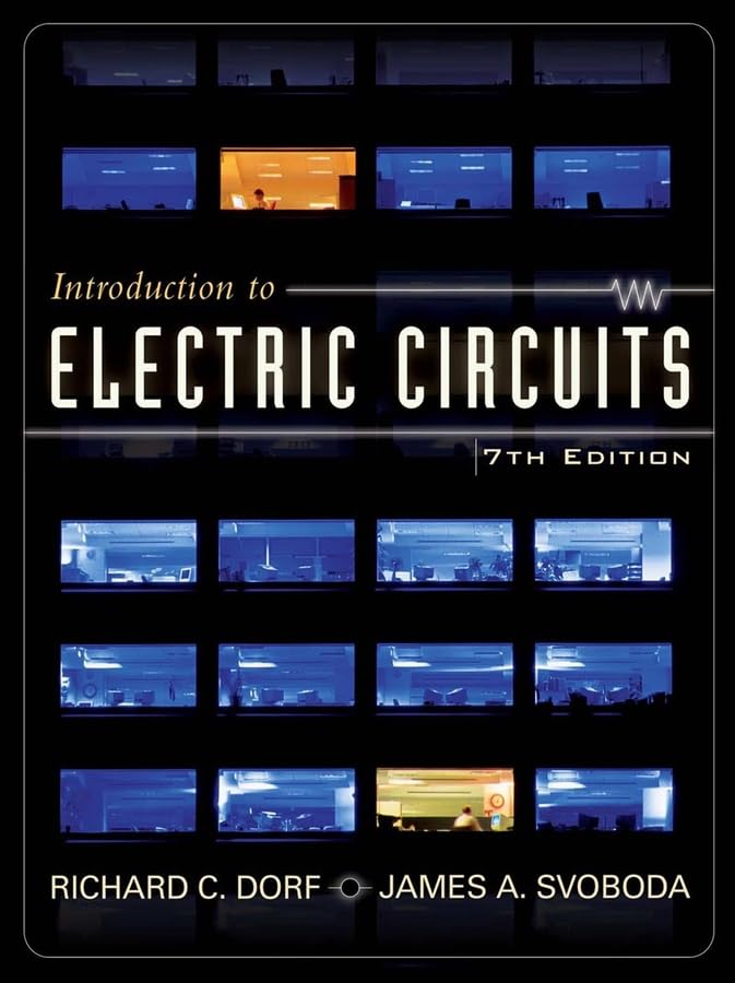 Introduction to electric circuits Cover