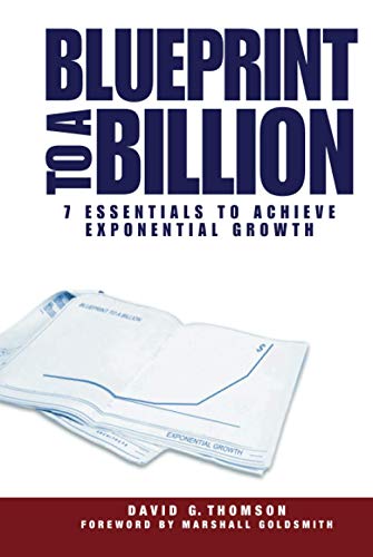 Blueprints to a billion Cover