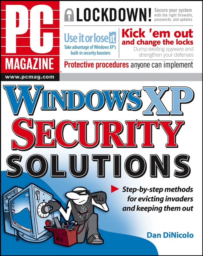 PC magazine Windows XP security solutions Cover