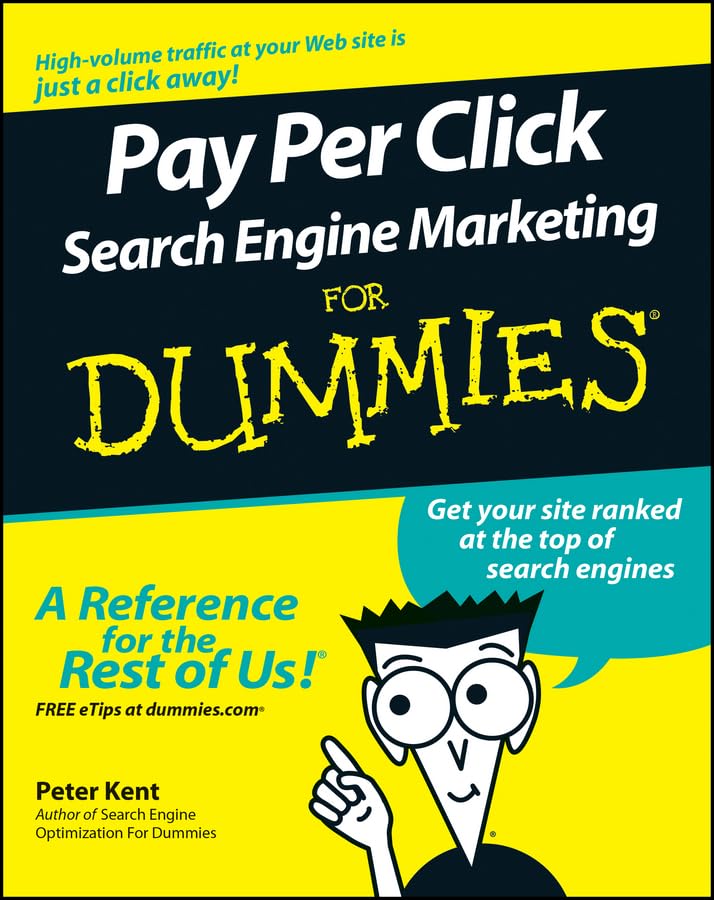Pay per click search engine marketing for dummies Cover