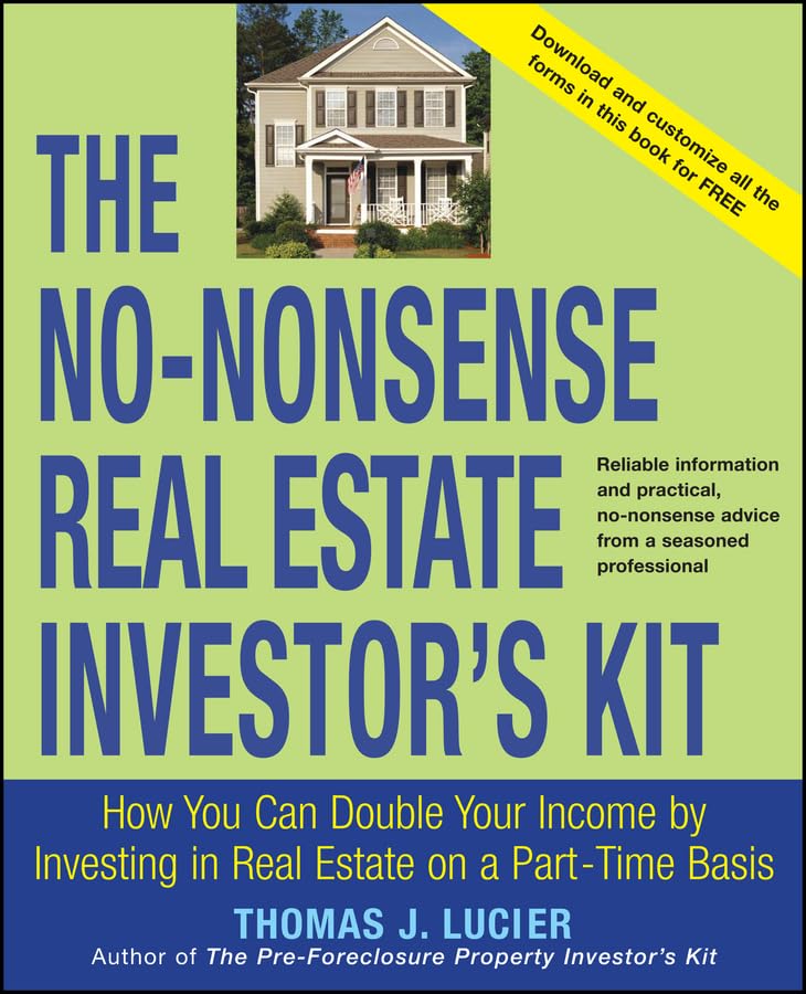 The no-nonsense real estate investor's kit Cover