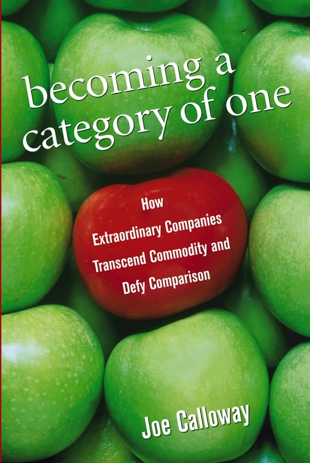 Becoming a Category of One Cover