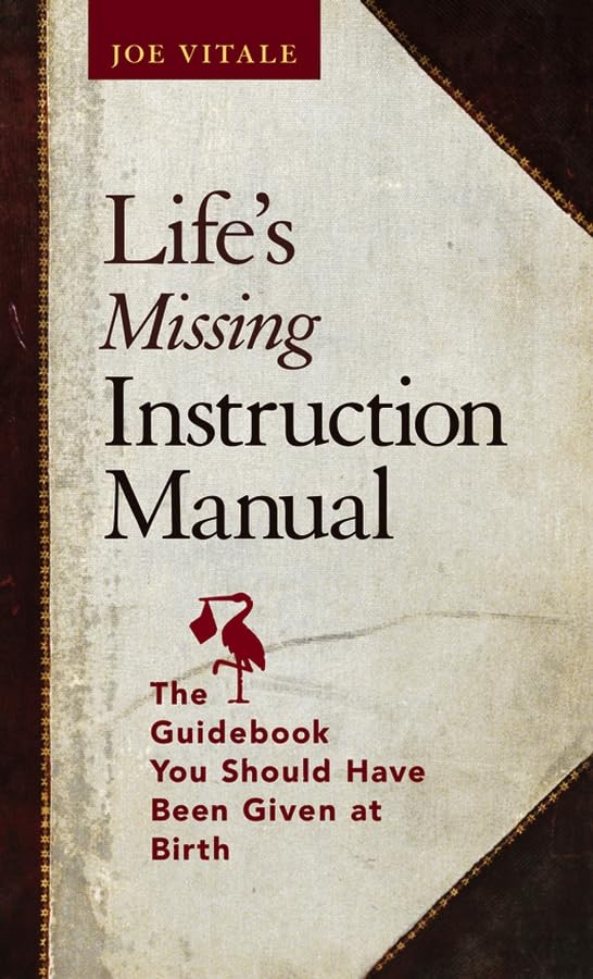 Life's missing instruction manual Cover