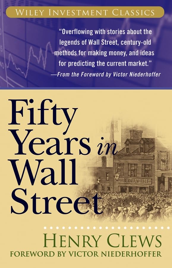 Fifty years in Wall Street Cover