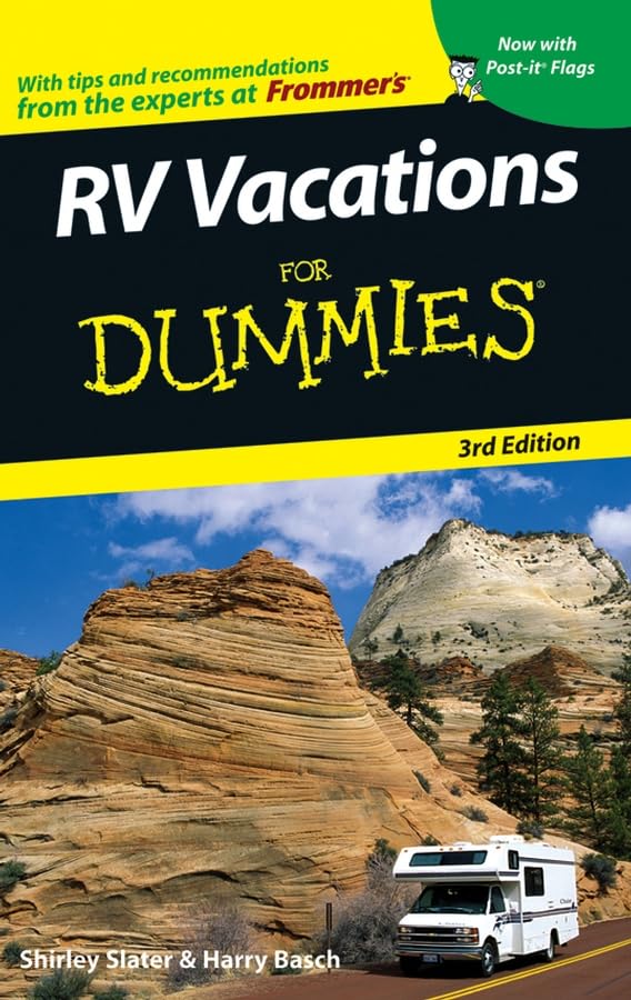 RV Vacations For Dummies (Dummies Travel) Cover