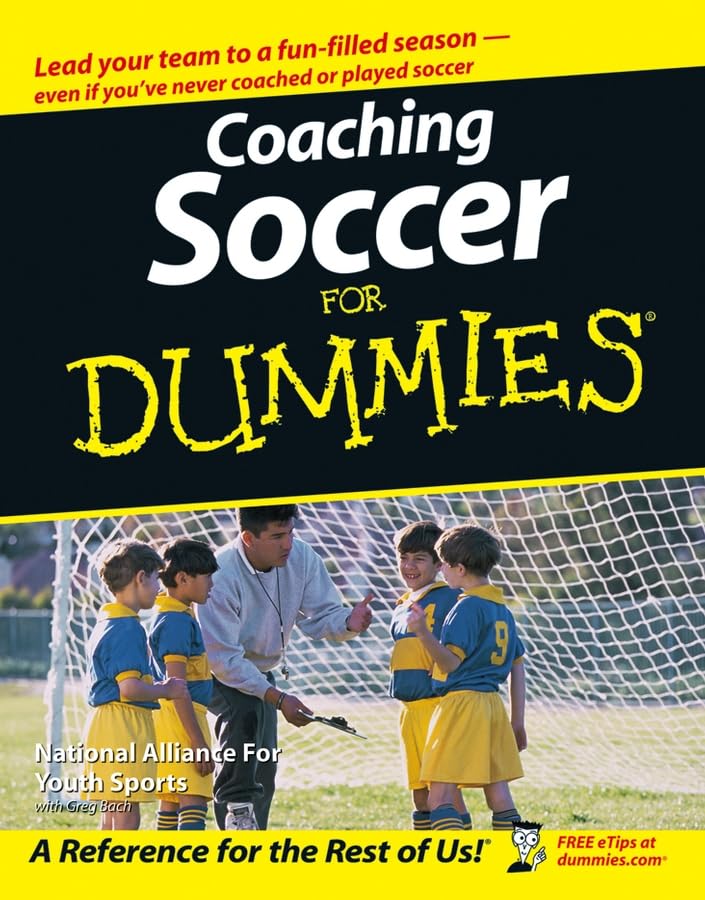 Coaching soccer for dummies Cover