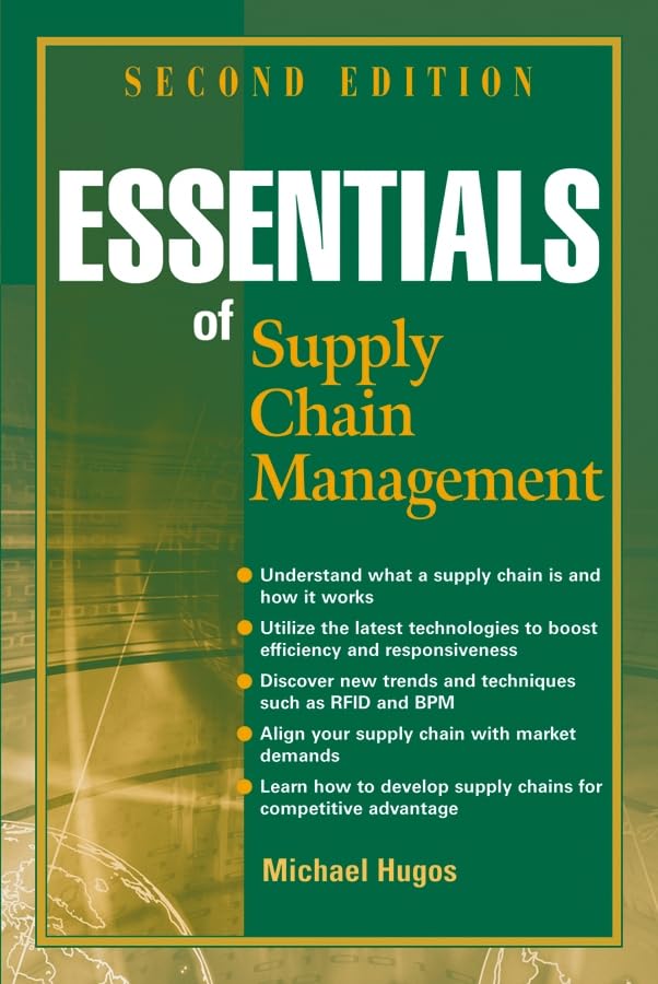 Essentials of supply chain management Cover