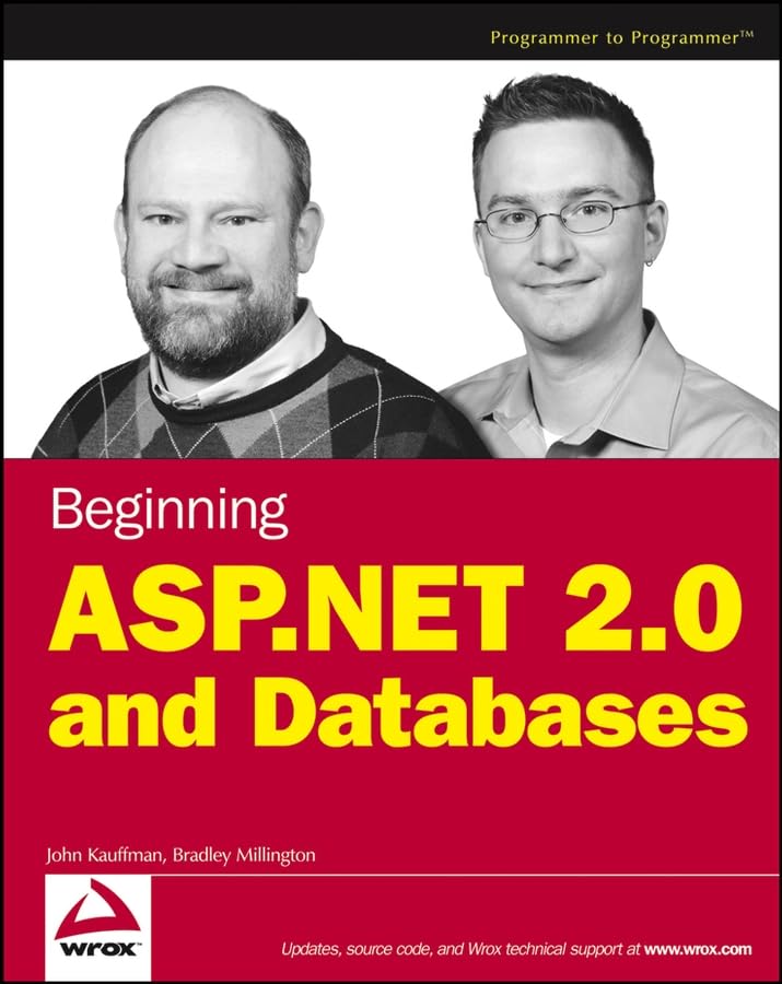 Beginning ASP.NET 2.0 and Databases (Wrox Beginning Guides) Cover