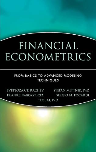 Financial econometrics Cover