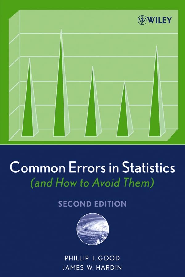 Common errors in statistics (and how to avoid them) Cover