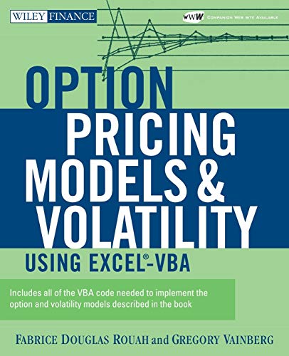 Option Pricing Models and Volatility Using Excel-VBA (Wiley Finance) Cover