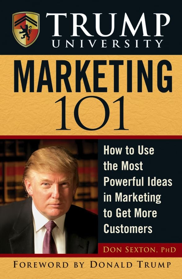 Trump University marketing 101 Cover