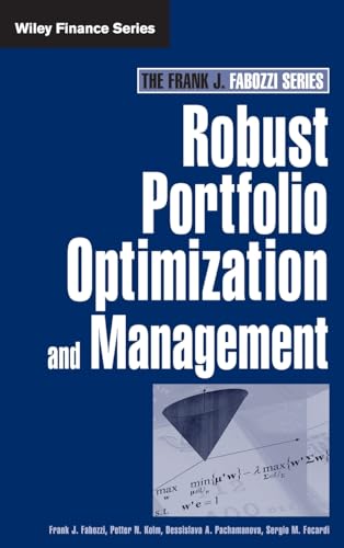 Robust Portfolio Optimization and Management (Frank J Fabozzi Series) Cover