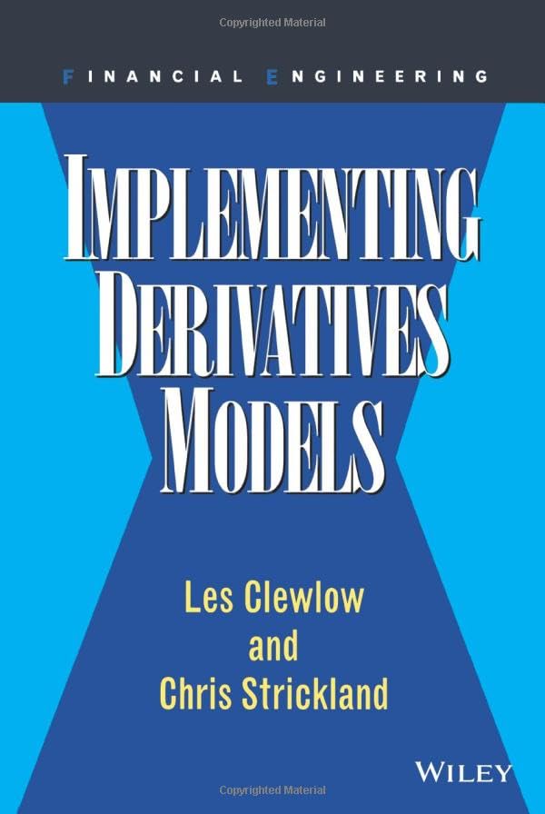 Implementing derivatives models Cover