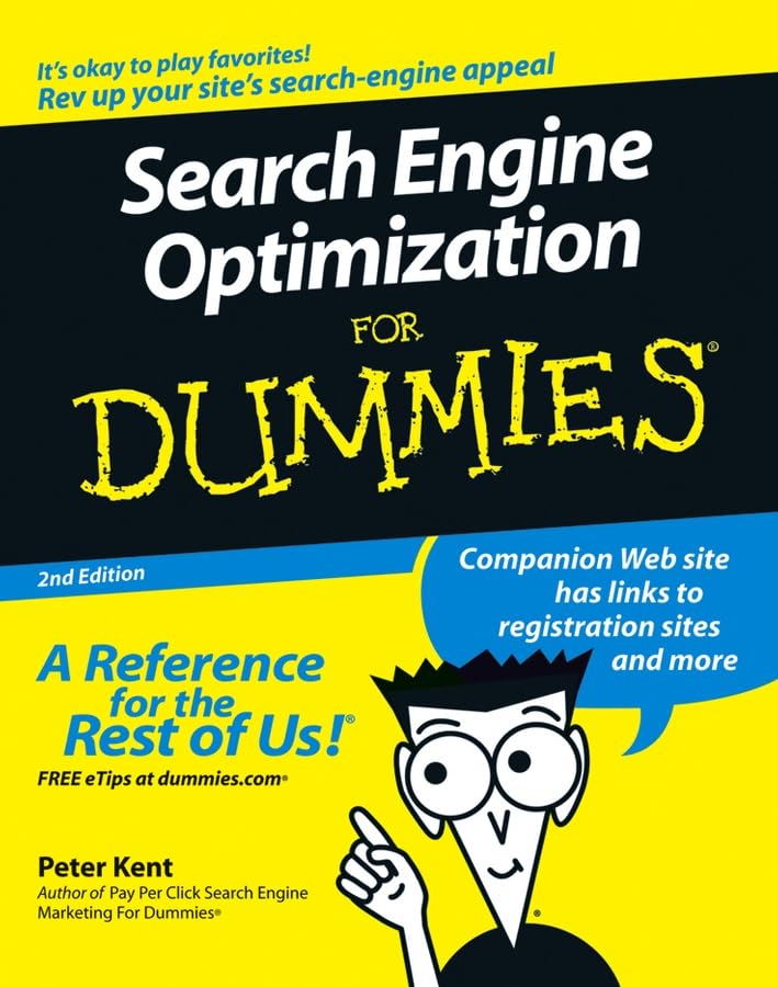 Search engine optimization for dummies Cover