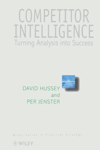 Competitor intelligence Cover