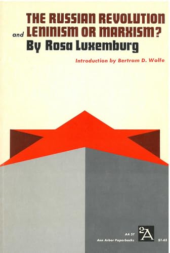 The Russian Revolution and Leninism or Marxism? (Ann Arbor Paperbacks) Cover