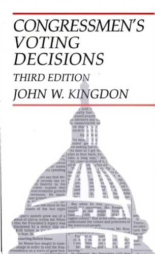 Congressmen's voting decisions Cover