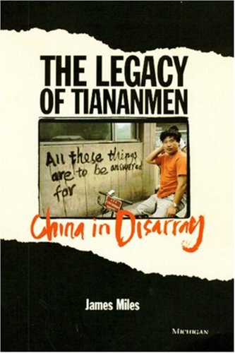 The legacy of Tiananmen Cover
