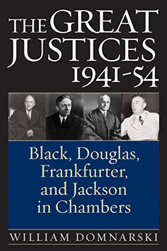 The great justices, 1941-54 Cover