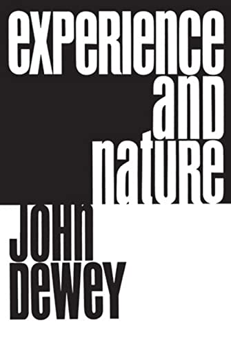 Experience and Nature Cover
