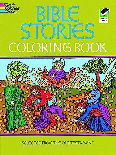 Bible Stories Coloring Book Cover