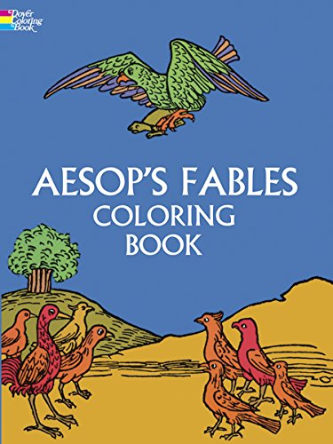 Aesop's Fables Coloring Book (Colouring Books) Cover