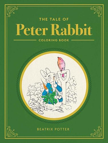 The Tale of Peter Rabbit Coloring Book Cover