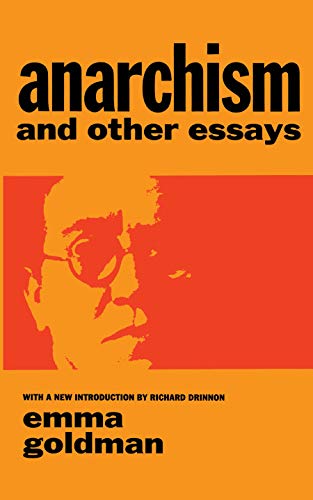 Anarchism and other essays Cover