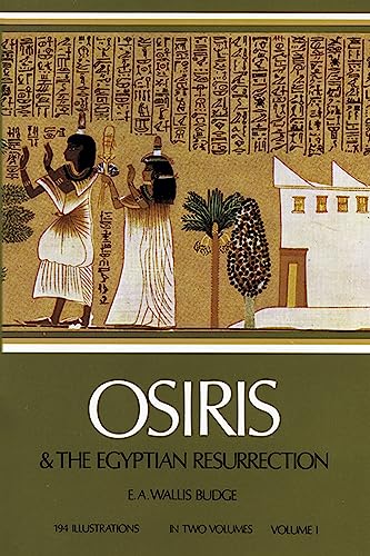 Osiris and the Egyptian resurrection Cover